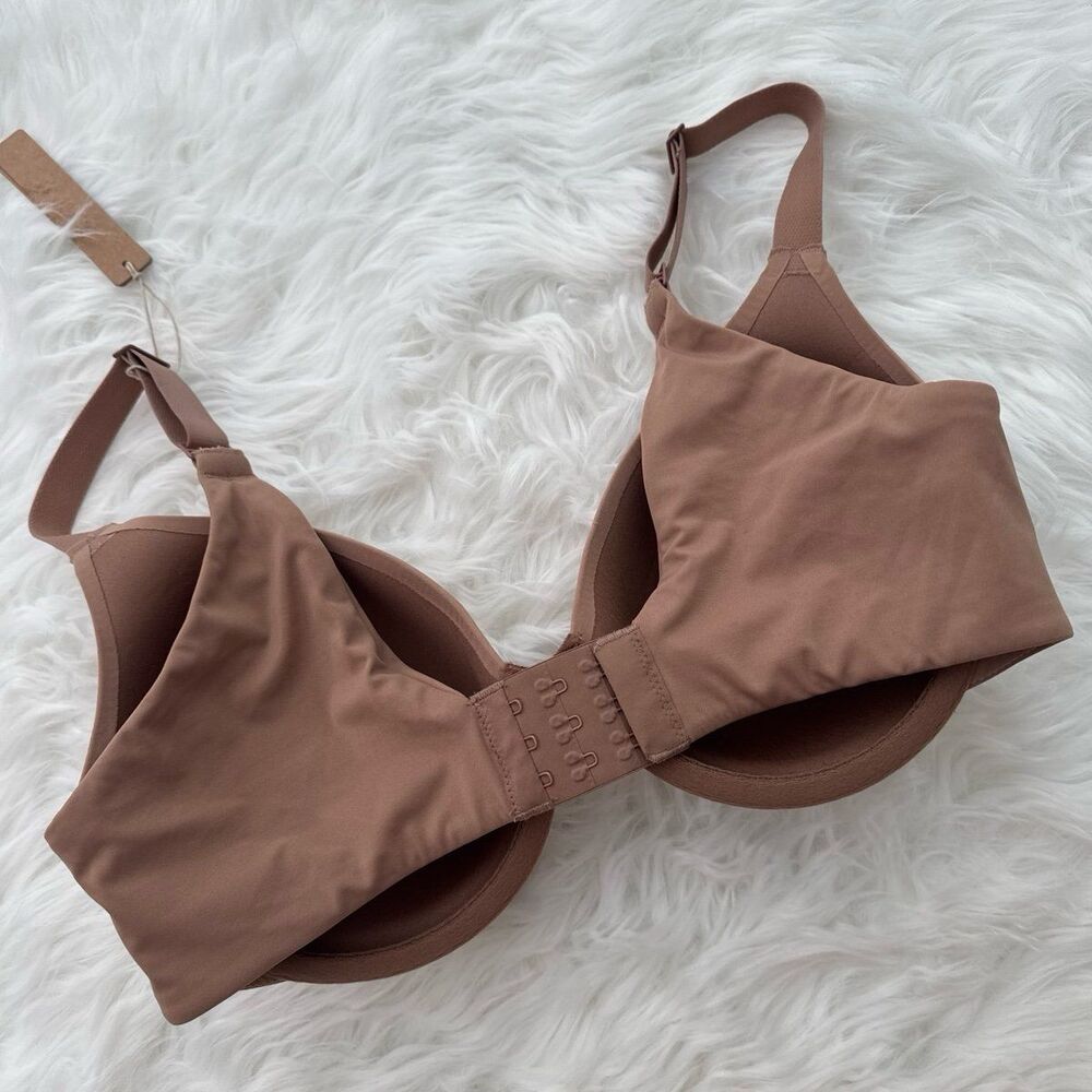 Skims Smoothing Intimates Full Coverage Lightly Lined Bra Sienna Size 34D - Picture 6 of 8